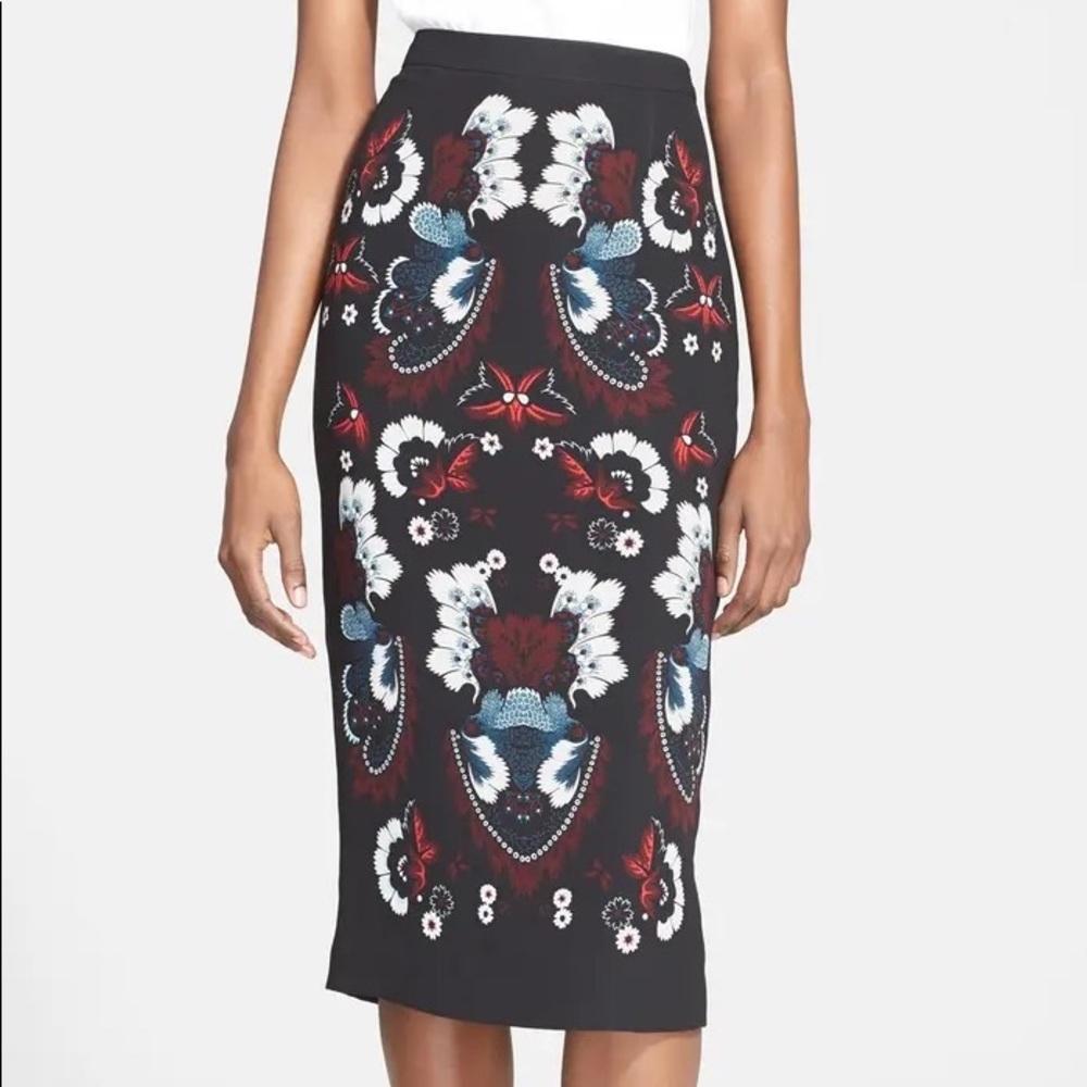 A.L.C. printed pencil skirt